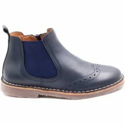 Boni & Sidonie BONI MALO - Boots, bottines & bottes garcon Couleur Bleu Marine