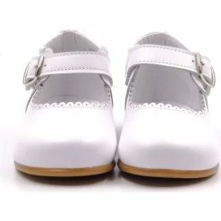 Boni & Sidonie BONI NEW ISABELLE - Chaussure bebe fille Couleur Blanche -Boni & Sidonie || Bulle Bobble || Baerchi Soldes 11183390 500 C