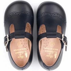 Boni & Sidonie BONI CÉSAR - Chaussure bébé premier pas Couleur Bleu Marine -Boni & Sidonie || Bulle Bobble || Baerchi Soldes 11183392 500 C