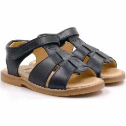Boni & Sidonie BONI MINI MARIN - Sandale bebe Couleur Bleu Marine -Boni & Sidonie || Bulle Bobble || Baerchi Soldes 15377113 500 B