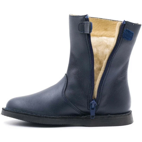 Boni & Sidonie BONI CLOVIS - Boots, bottines & bottes garcon Couleur Bleu Marine 4 Boni & Sidonie BONI CLOVIS - Boots, bottines & bottes garcon Couleur Bleu Marine – Image 2