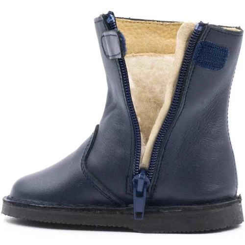 Boni & Sidonie BONI MINI CLOVIS - Botte & boots bebe Couleur Bleu Marine 4 Boni & Sidonie BONI MINI CLOVIS - Botte & boots bebe Couleur Bleu Marine – Image 2