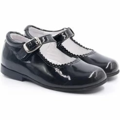 Boni & Sidonie BONI LOUISE - Chaussure ceremonie fille Couleur Vernis Noir -Boni & Sidonie || Bulle Bobble || Baerchi Soldes 16441196 500 C