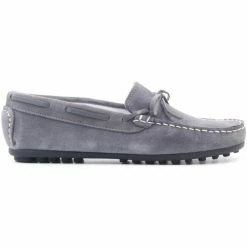 Boni & Sidonie BONI GABRIELLE II - Mocassin garçon Couleur Daim Gris Souris