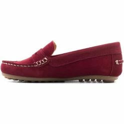 Boni & Sidonie BONI AMBROISE - Mocassin garçon Couleur Daim Rouge -Boni & Sidonie || Bulle Bobble || Baerchi Soldes 17362583 500 C