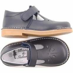 Boni & Sidonie BONI GEORGE - Sandales garçon - sandales enfant Couleur Bleu Marine -Boni & Sidonie || Bulle Bobble || Baerchi Soldes 17362586 500 C