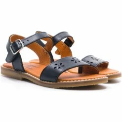 Boni & Sidonie BONI JACINTHE - Sandales fille Couleur Bleu Marine -Boni & Sidonie || Bulle Bobble || Baerchi Soldes 17367361 500 C