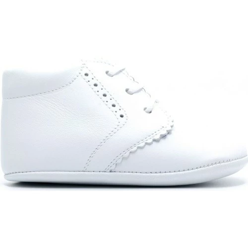 Boni & Sidonie BONI JAMES - Chausson cuir bébé Couleur Blanche 3 Boni & Sidonie BONI JAMES - Chausson cuir bébé Couleur Blanche