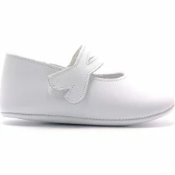 Boni & Sidonie BONI FANTASIA - Chausson cuir bébé Couleur Blanche