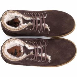 Boni & Sidonie BONI JOE - Boots fille & bottines fille Couleur Daim Marron -Boni & Sidonie || Bulle Bobble || Baerchi Soldes 18410086 500 C