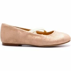Boni & Sidonie BONI SOFIA - Ballerine fille Couleur Daim Rose Pale