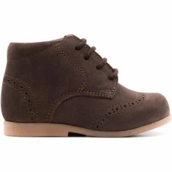 Boni & Sidonie BONI MAÉ - Chaussure bébé premier pas Couleur Daim Marron