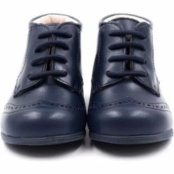 Boni & Sidonie BONI ELIE - Chaussure bébé premier pas Couleur Bleu Marine -Boni & Sidonie || Bulle Bobble || Baerchi Soldes 18469688 500 C