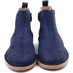 Boni & Sidonie BONI THAIS - Boots fille & bottines fille Couleur Daim Bleu Marine -Boni & Sidonie || Bulle Bobble || Baerchi Soldes 19181732 500 C