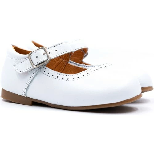 Boni & Sidonie BONI CATIA II - Chaussure bebe fille Couleur Blanche 4 Boni & Sidonie BONI CATIA II - Chaussure bebe fille Couleur Blanche – Image 2