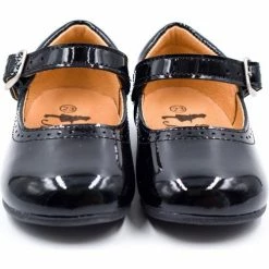 Boni & Sidonie BONI CATIA II - Chaussure bebe fille Couleur Vernis Noir -Boni & Sidonie || Bulle Bobble || Baerchi Soldes 19726809 500 C
