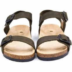 Boni & Sidonie BONI LEOPOLD - Sandales garçon - sandales enfant Couleur Daim Vert -Boni & Sidonie || Bulle Bobble || Baerchi Soldes 20039634 500 C