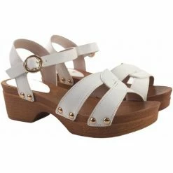 Bubble Bobble Sandale fille A3014 blanc Couleur Blanc -Boni & Sidonie || Bulle Bobble || Baerchi Soldes 20301921 500 C