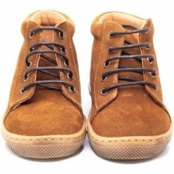 Boni & Sidonie BONI REGISSE - Bottine bebe Couleur Daim Marron -Boni & Sidonie || Bulle Bobble || Baerchi Soldes 20911101 500 C