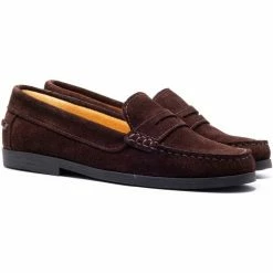 Boni & Sidonie BONI HORACE - Mocassin garçon Couleur Daim Marron -Boni & Sidonie || Bulle Bobble || Baerchi Soldes 20925349 500 C