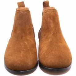 Boni & Sidonie BONI GILDAS - Boots fille & bottines fille Couleur Daim Beige Foncé -Boni & Sidonie || Bulle Bobble || Baerchi Soldes 20975282 500 C