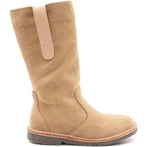 Boni & Sidonie BONI SVEA - Bottes fille Couleur Daim Beige Clair 3 Boni & Sidonie BONI SVEA - Bottes fille Couleur Daim Beige Clair