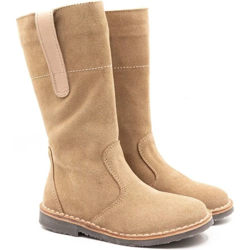 Boni & Sidonie BONI SVEA - Bottes fille Couleur Daim Beige Clair 4 Boni & Sidonie BONI SVEA - Bottes fille Couleur Daim Beige Clair – Image 2