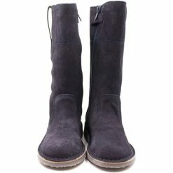 Boni & Sidonie BONI SVEA - Bottes fille Couleur Daim Bleu Marine -Boni & Sidonie || Bulle Bobble || Baerchi Soldes 20997270 500 C