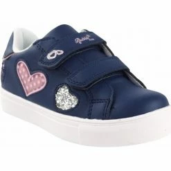 Bubble Bobble Chaussure fille a3412 bleu Couleur Bleu