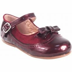 Bubble Bobble Chaussure fille a3555 bordeaux Couleur Rouge