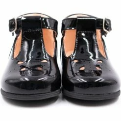 Boni & Sidonie BONI CAROL - Chaussure bébé premier pas Couleur Vernis Noir -Boni & Sidonie || Bulle Bobble || Baerchi Soldes 21104813 500 C