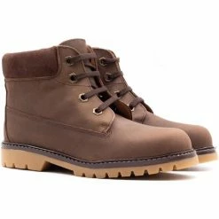 Boni & Sidonie BONI OUTDOOR - Boots, bottines & bottes garcon Couleur Marron -Boni & Sidonie || Bulle Bobble || Baerchi Soldes 21407670 500 C