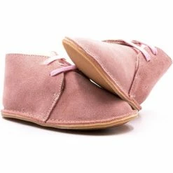 Boni & Sidonie BONI SVEN - Chausson cuir bébé Couleur Daim Rose -Boni & Sidonie || Bulle Bobble || Baerchi Soldes 21417835 500 C