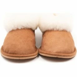 Boni & Sidonie BONI SHEEP - Chausson cuir bébé Couleur Daim Beige Foncé -Boni & Sidonie || Bulle Bobble || Baerchi Soldes 21581786 500 C