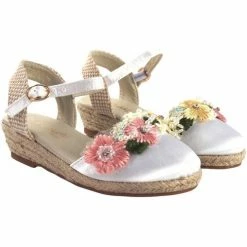 Bubble Bobble Chaussure fille a1961 blanc Couleur Blanc -Boni & Sidonie || Bulle Bobble || Baerchi Soldes 22204532 500 C