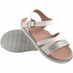 Bubble Bobble sandale fille a3004 blanc Couleur Blanc -Boni & Sidonie || Bulle Bobble || Baerchi Soldes 22366013 500 B