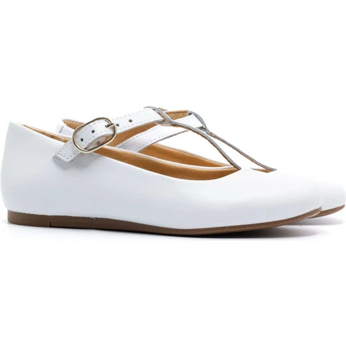 Boni & Sidonie BONI EDELWEISS - Chaussures fille & Ballerines fille Couleur Blanche 5 Boni & Sidonie BONI EDELWEISS - Chaussures fille & Ballerines fille Couleur Blanche – Image 3