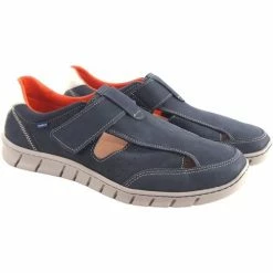 Baerchi 9002 chaussure homme bleu Couleur Bleu -Boni & Sidonie || Bulle Bobble || Baerchi Soldes 22657003 500 C