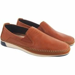 Baerchi Chaussure homme 9501 cuir Couleur Marron -Boni & Sidonie || Bulle Bobble || Baerchi Soldes 22657092 500 C