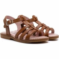 Boni & Sidonie BONI MINI BRIGITTE - Sandale bebe Couleur Marron -Boni & Sidonie || Bulle Bobble || Baerchi Soldes 22657252 500 C