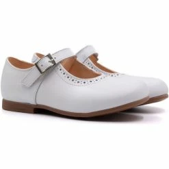 Boni & Sidonie BONI AGATHE - Chaussures fille & Ballerines fille Couleur Blanche -Boni & Sidonie || Bulle Bobble || Baerchi Soldes 23166929 500 C
