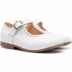 Boni & Sidonie BONI ANAÏS - Chaussure ceremonie fille Couleur Blanche -Boni & Sidonie || Bulle Bobble || Baerchi Soldes 23205042 500 C