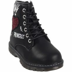 Bubble Bobble Bottine c433 noir Couleur Rouge