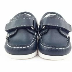 Boni & Sidonie BONI MINI BOAT - Mocassin bebe Couleur Bleu Marine -Boni & Sidonie || Bulle Bobble || Baerchi Soldes 3616225 500 C
