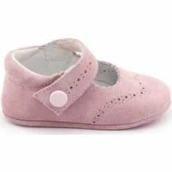 Boni & Sidonie BONI MINNIE - Chausson cuir bébé Couleur Rose
