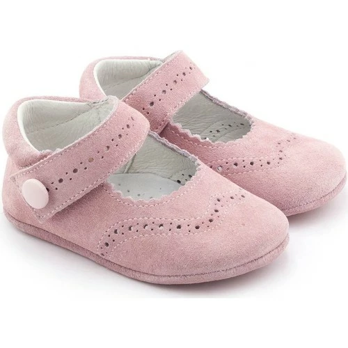 Boni & Sidonie BONI MINNIE - Chausson cuir bébé Couleur Rose 4 Boni & Sidonie BONI MINNIE - Chausson cuir bébé Couleur Rose – Image 2