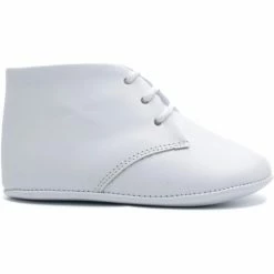 Boni & Sidonie BONI CHARLES - Chausson cuir bébé Couleur Blanche