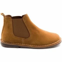 Boni & Sidonie BONI BENOIT - Boots, bottines & bottes garcon Couleur Daim Beige Foncé