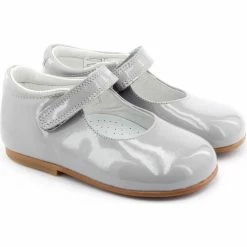 Boni & Sidonie BONI MERCEDES - Chaussure bebe fille Couleur Gris -Boni & Sidonie || Bulle Bobble || Baerchi Soldes 448089 500 B