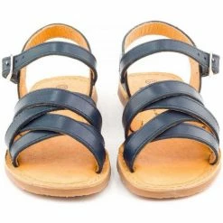 Boni & Sidonie BONI IRIS - Sandales fille Couleur Bleu Marine -Boni & Sidonie || Bulle Bobble || Baerchi Soldes 5501833 500 C